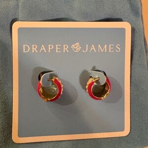 NWT Draper James Hoop Earrings